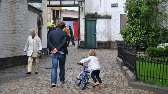 Wandelen in het Begijnhof