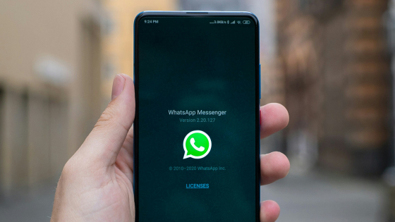 Afbeelding van Whatsapp op gsm