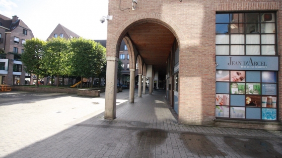 Gevel Overbekeplein 13 Kortrijk