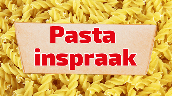 pasta inspraak