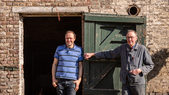 Patriek en zijn vader