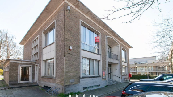 voorgevel oud gemeentehuis aalbeke