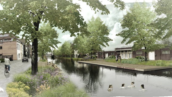 simulatiebeeld kanaal copyright Ruben D'Haene - Studio Uad