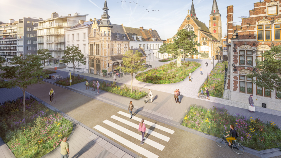 Sint-Michielsplein render