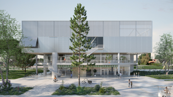 Nieuwe sporthal site Wembley