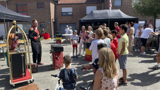 Stadsartiesten treden op in Kortrijk