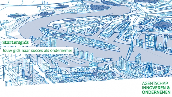 Illustratie voor Altijd Onderweg - Gids voor Startende Ondernemers