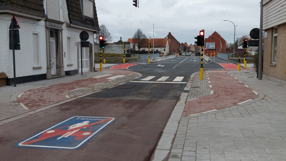 Steenstraat Zuid Heule heraanleg 2023