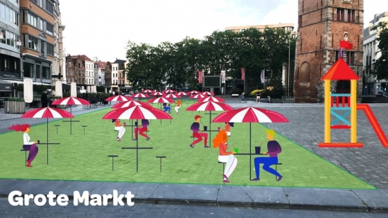 Terrassenplan XXL Grote Markt
