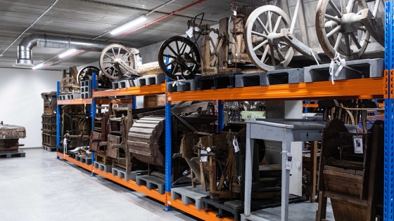 depot blauw, fotograaf: Stad Kortrijk - Bas Bogaerts