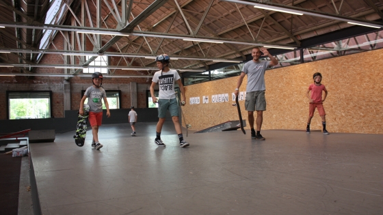 Foto skatende kindere usp