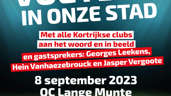 Voetbal in onze stad