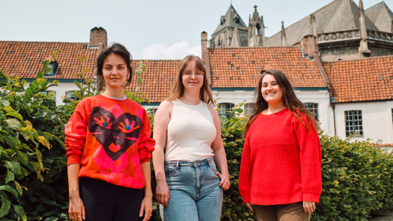 Alice, Loeke en Silke