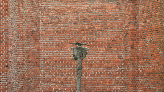 Foto van kunstwerk Watcher van Inge Dewilde