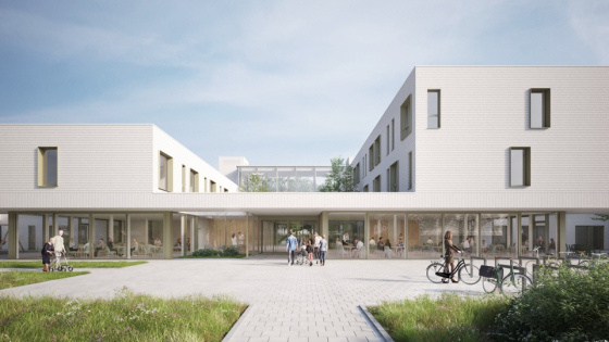 Zorgcampus Condédreef renderbeeld