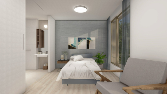 Zorgcampus Condédreef renderbeeld