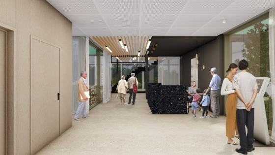 Zorgcampus Condédreef renderbeeld