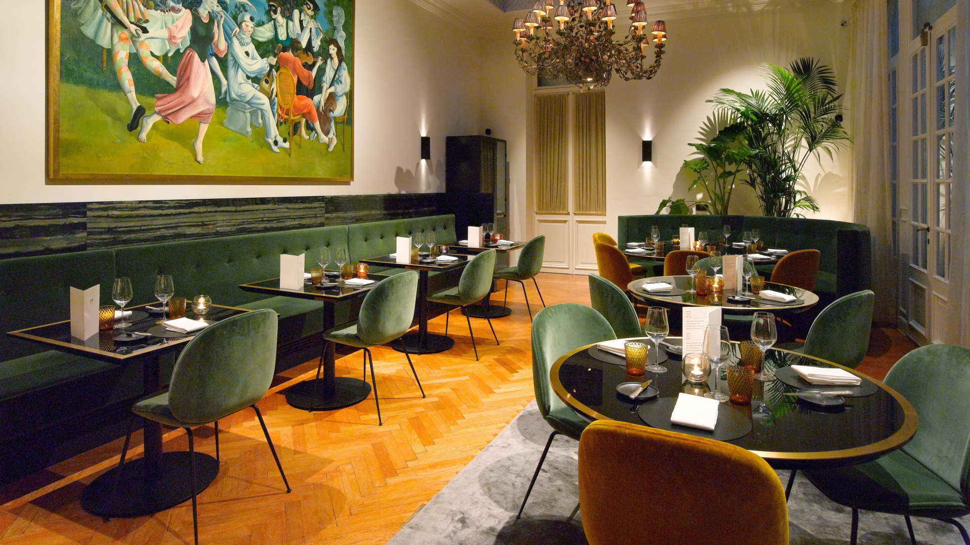 Restaurant in het Kortrijks hotel Damier