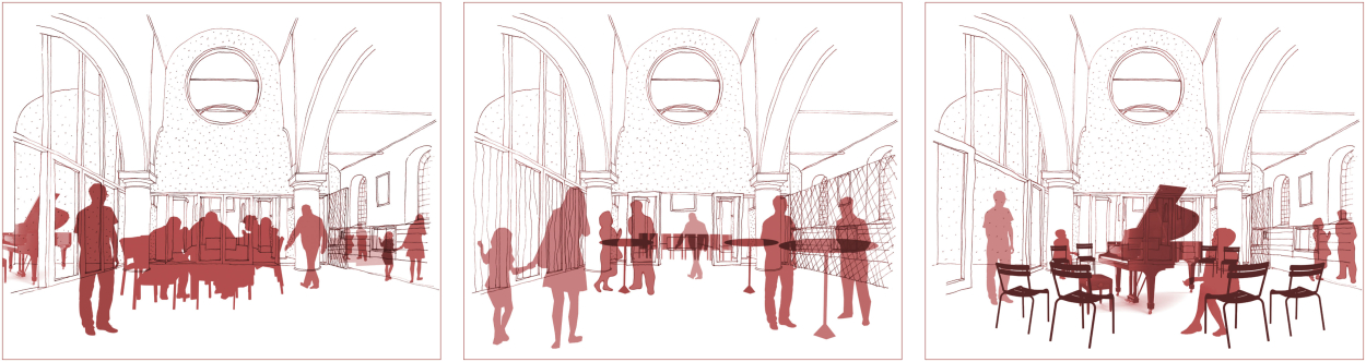 simulatie verbouwing en herbestemming kerk Aalbeke