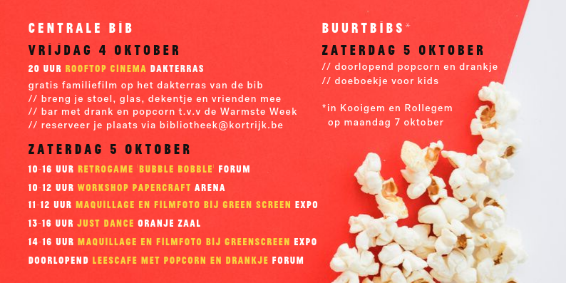 programma verwendag in de bib 2019