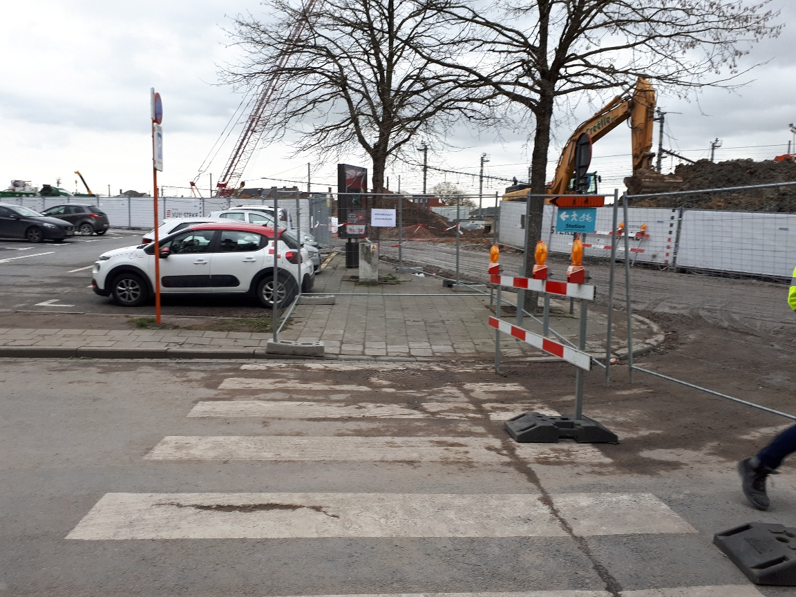 locatie verzameling vuilnis Conservatoriumplein