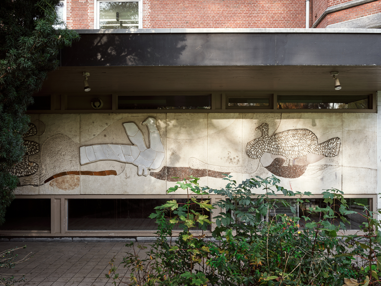 Foto van het kunstwerk Een schone ingang in Heule