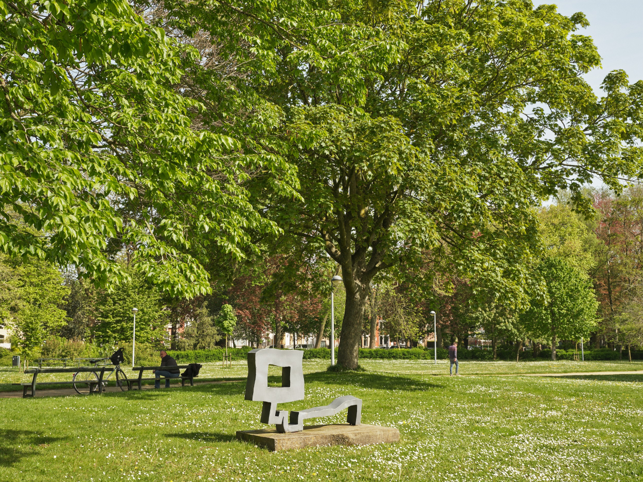Foto van het kunstwerk Sculptuur in ijzer II