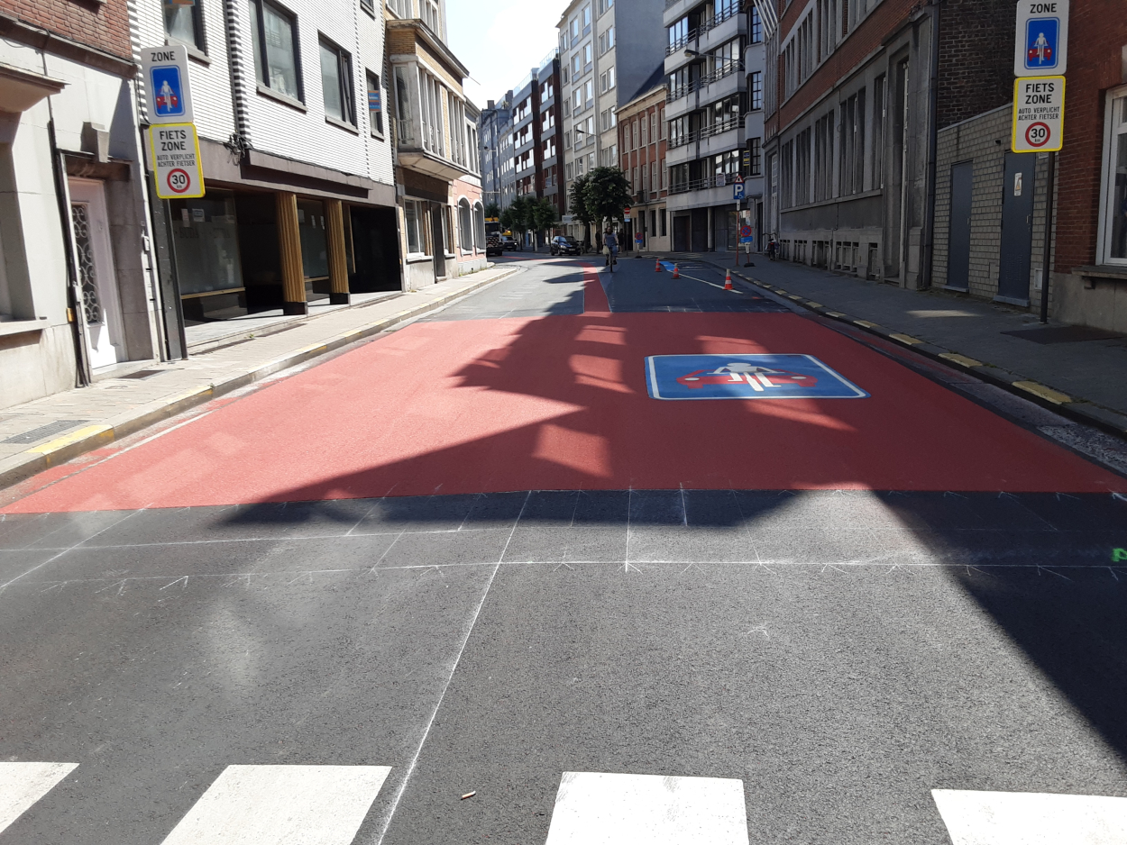 Fietszone Rijselsestraat
