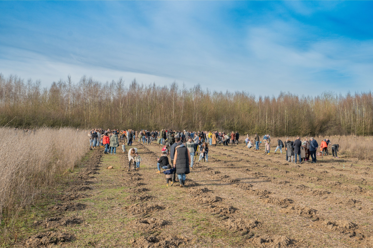 Geboortebos aanplanten 2025