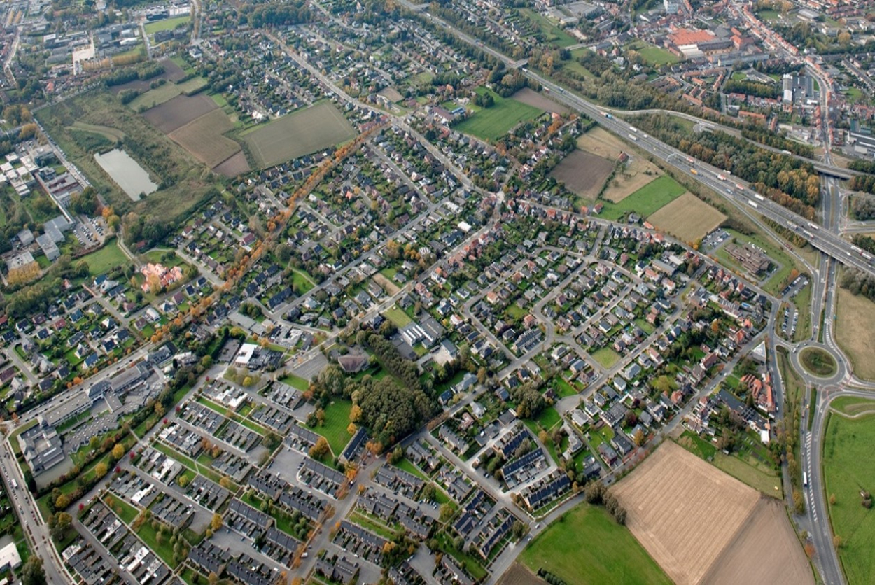 luchtfoto rup lange munte beeklaan