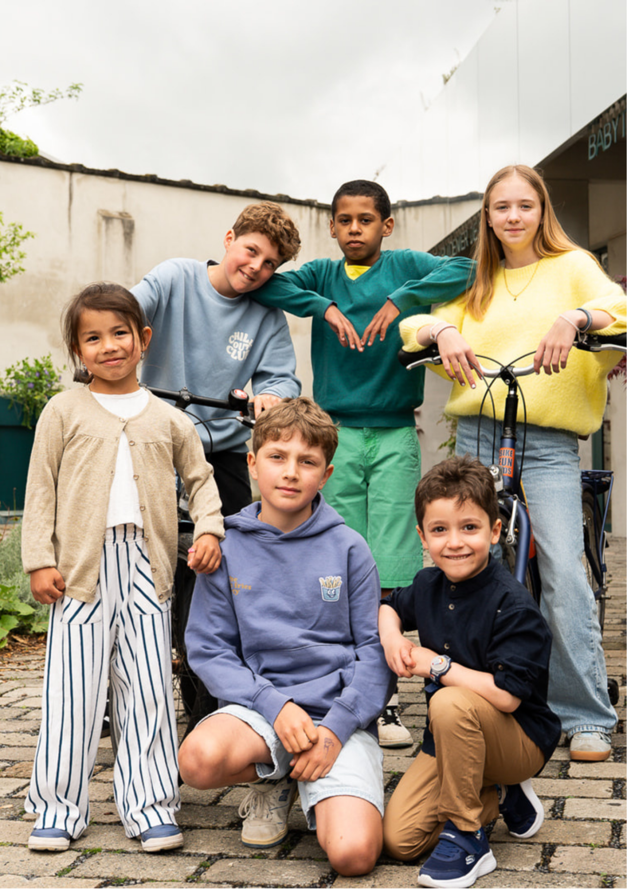 Kinderen groepsfoto