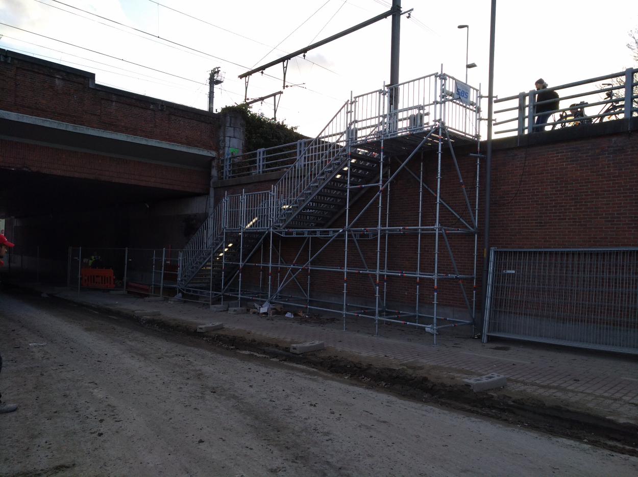 Tijdelijke Trap Zandstraat