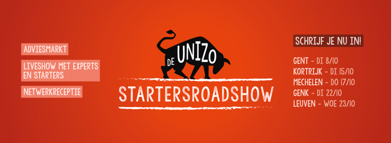 UNIZO Startersroadshow 2019