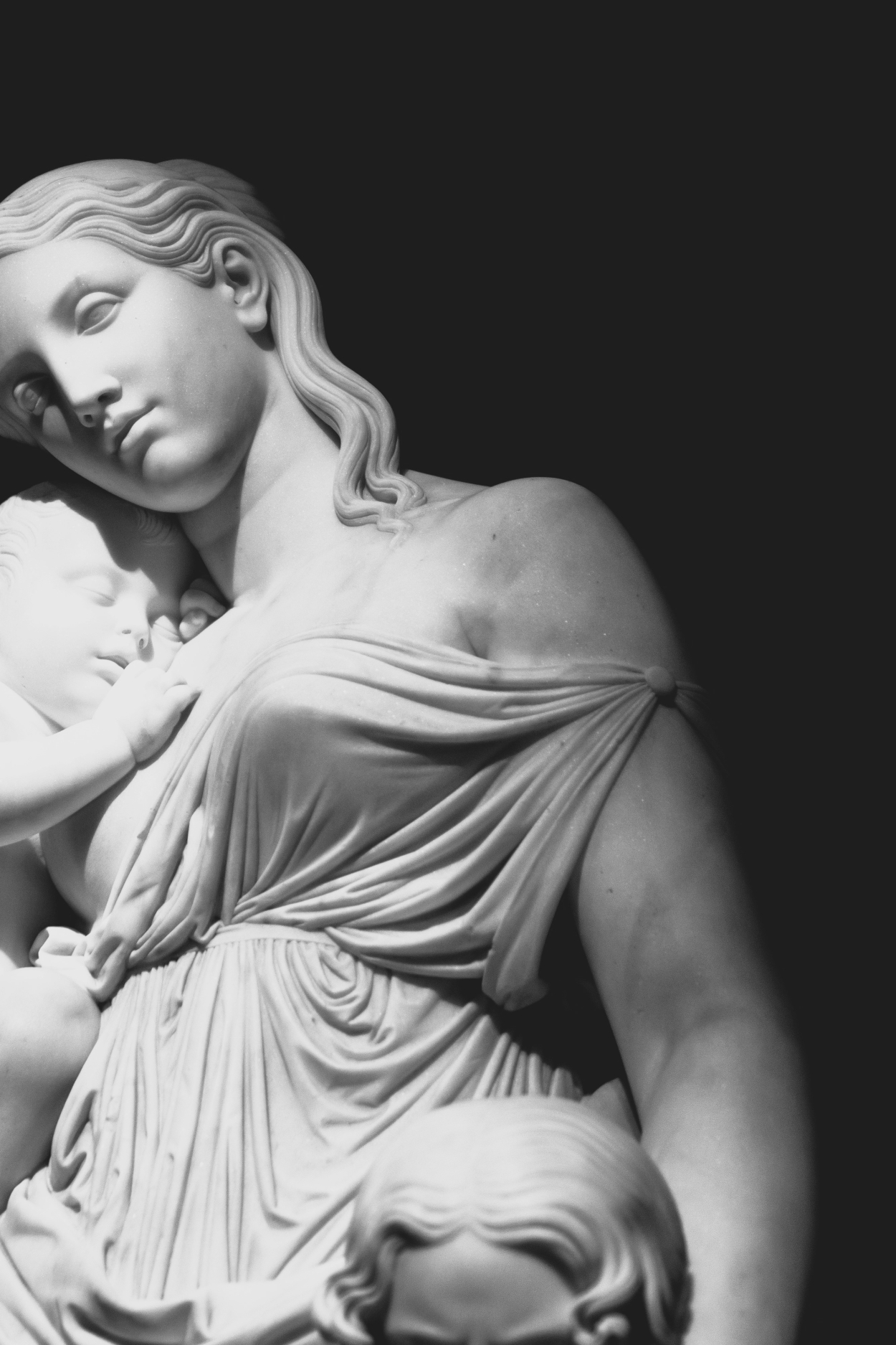 Beeld vrouw met kind