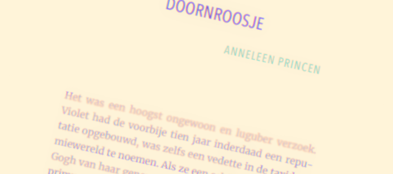 Anneleen Princen Doornroosje