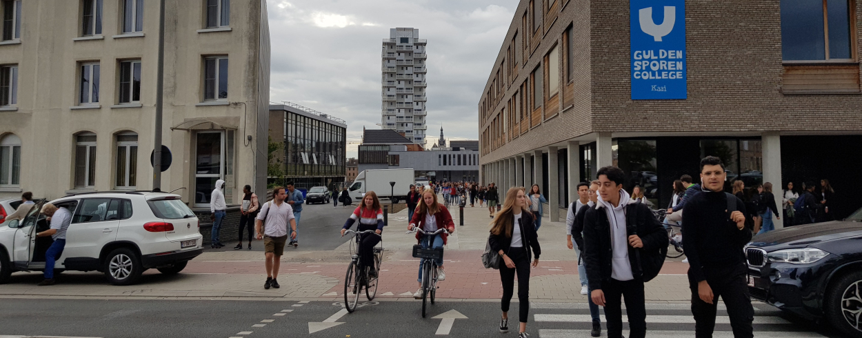 Fietsdoorsteek Vercruysselaan-Diksmuidekaai