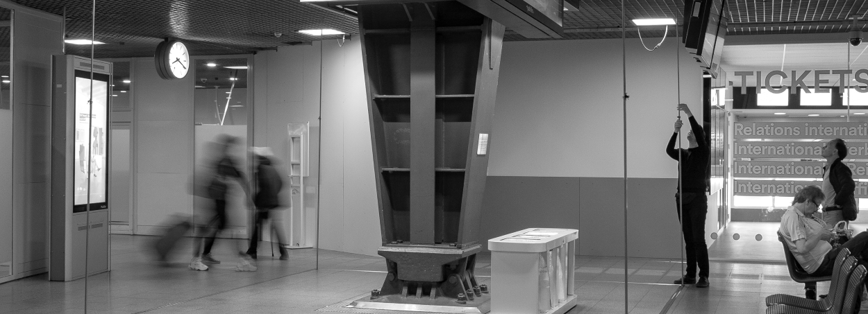 Maarten Van Luchene Brussel Midi Spoor