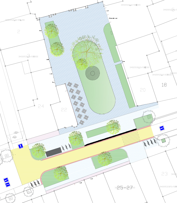 grondplan sint-michielsplein