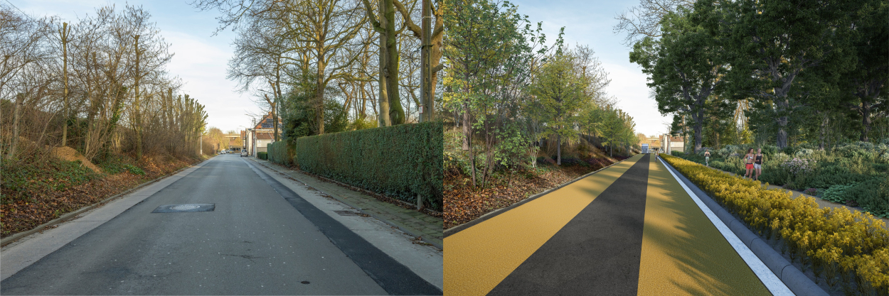 Rekkemsestraat Marke voor en na 1