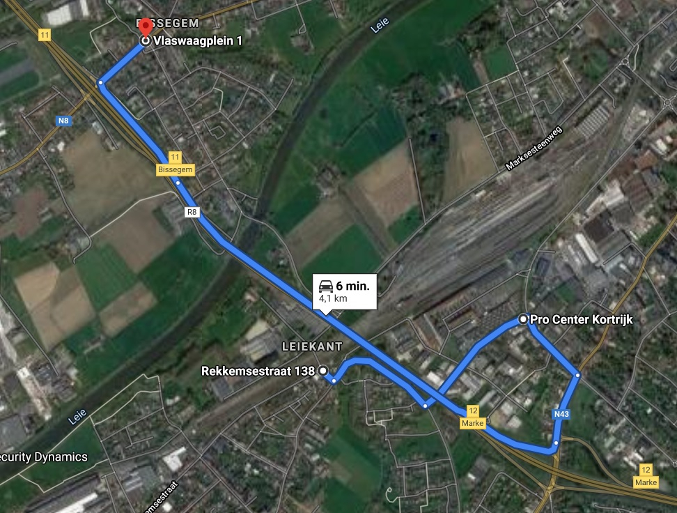 Route Dumoulinlaan