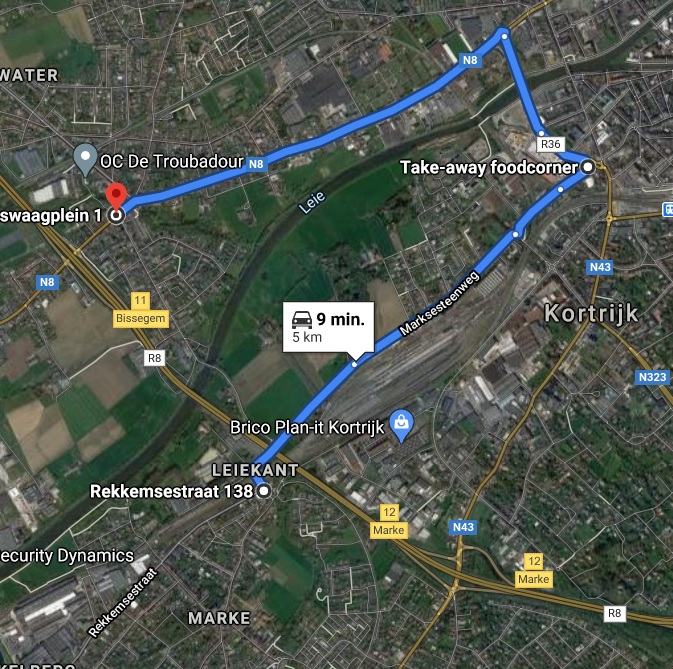Route Markebekestraat