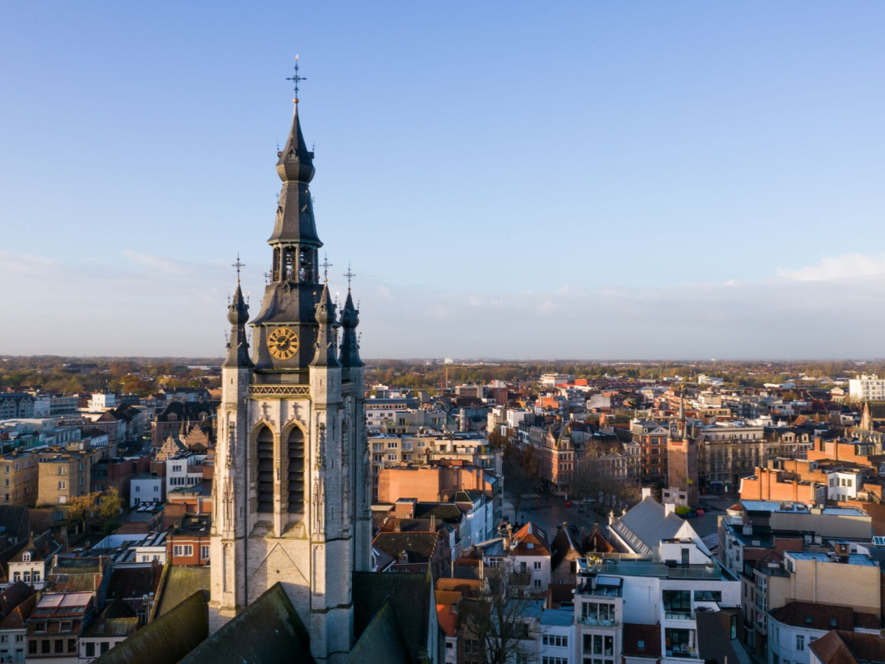 Sint-Maartenstoren drone