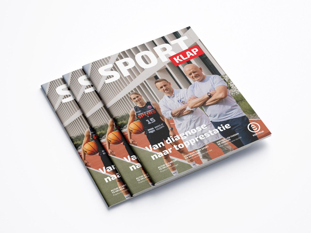 Cover van het magazine Sportklap