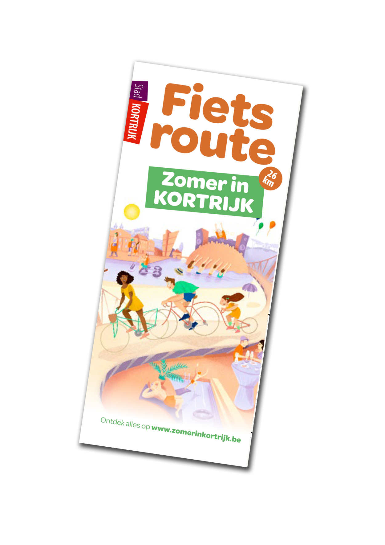 zomerfietsroute folder