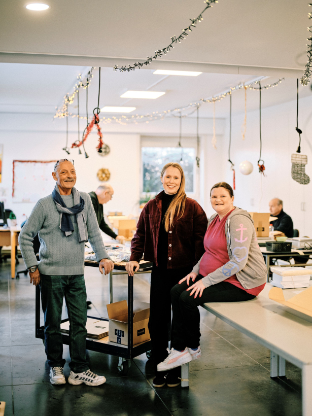 Karl, Barbara en Emma