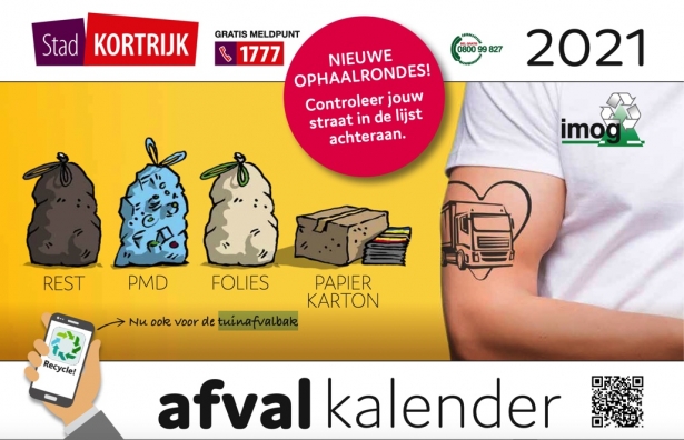 Nieuwe afvalkalenders