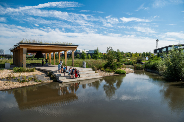 Kortrijk weide, vuurkorf
