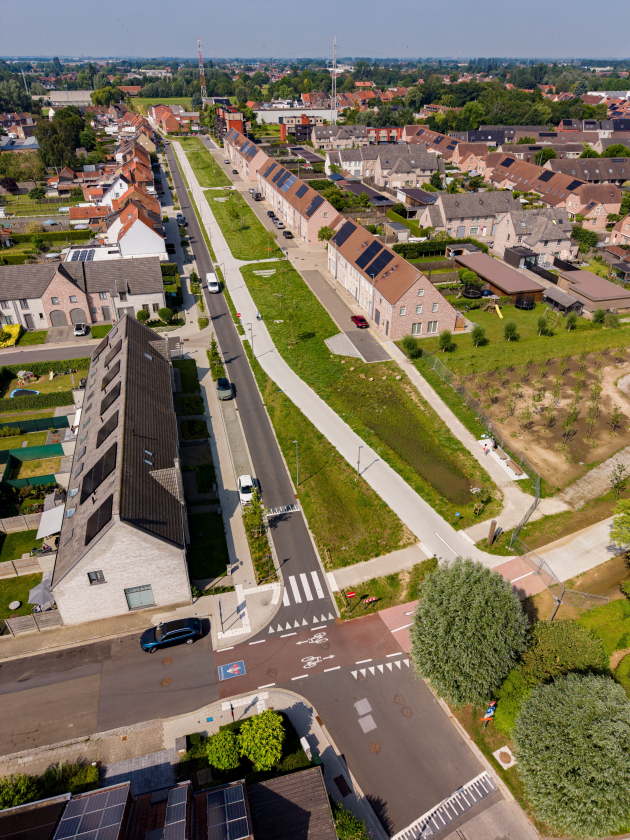 De Groene Verbinding Molenstraat West drone