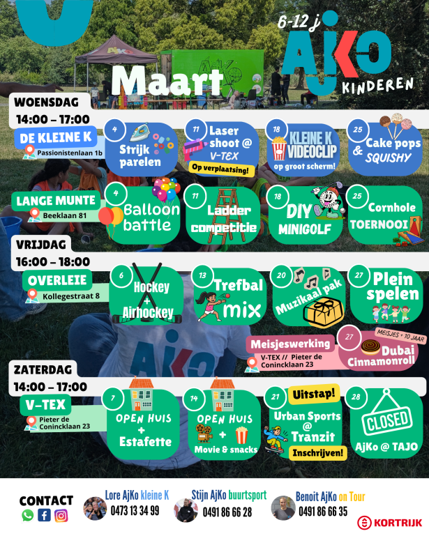 Kalender AjKo kinderwerking