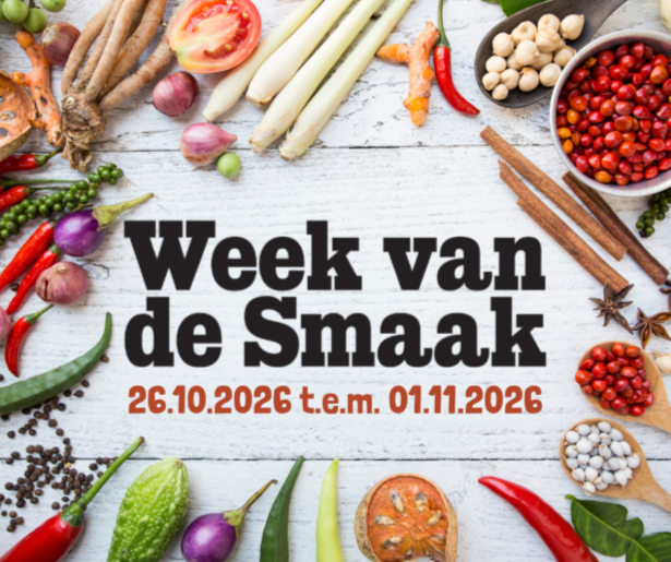Week van de smaak 26/10 tem 01/11